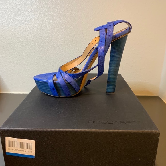 DSQUARED 💙MADE IN ITALY💙 SIZE 7,5 - Picture 2 of 3